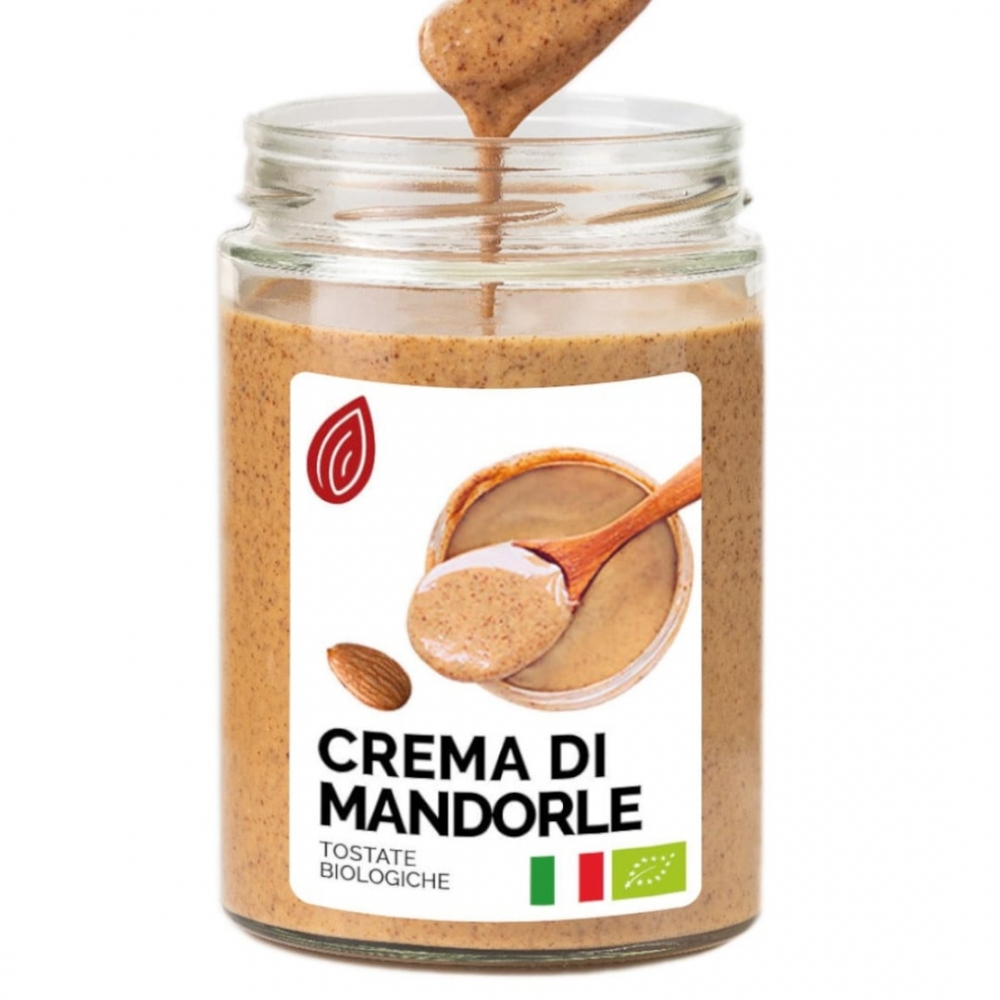 crema di mandorle sgusciate