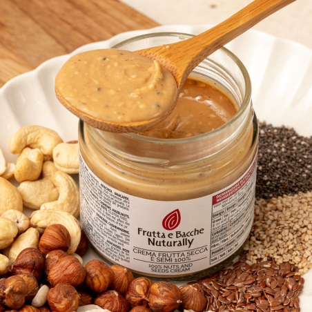 crema di frutta secca e semi 100%