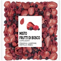 Misto Frutti di Bosco Liofilizzati crio essiccati