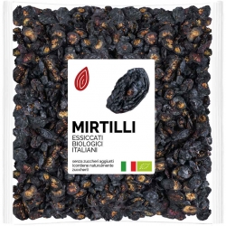Mirtilli Essiccati Biologici Italiani
