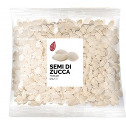 Semi di zucca in guscio tostati e salati