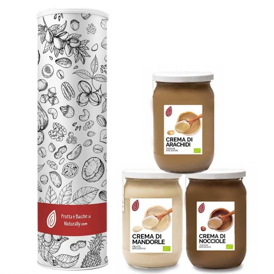 Confezione regalo creme frutta secca Confezione regalo creme frutta secca