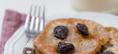 Frittelle integrali di fragole e vaniglia