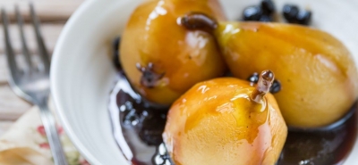 Pere coscia caramellate all’aronia