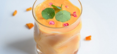 Frullato di Mango, Pesca e Carota