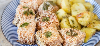 Bocconcini di salmone croccanti